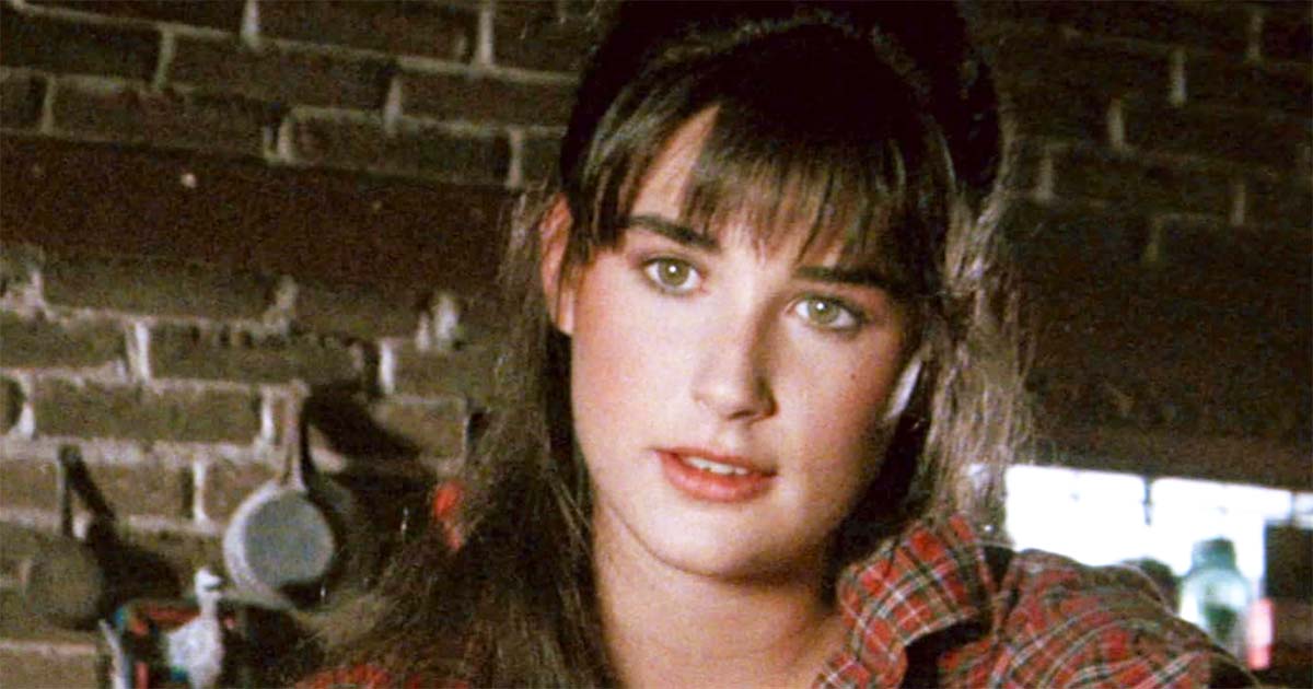 The eventually famous actress in one of her early roles.