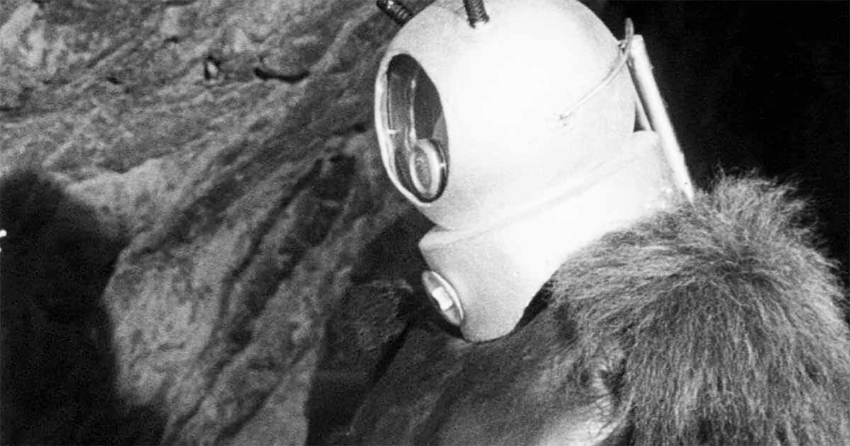 The Ro-Man character is like a gorilla costume with a space helmet.