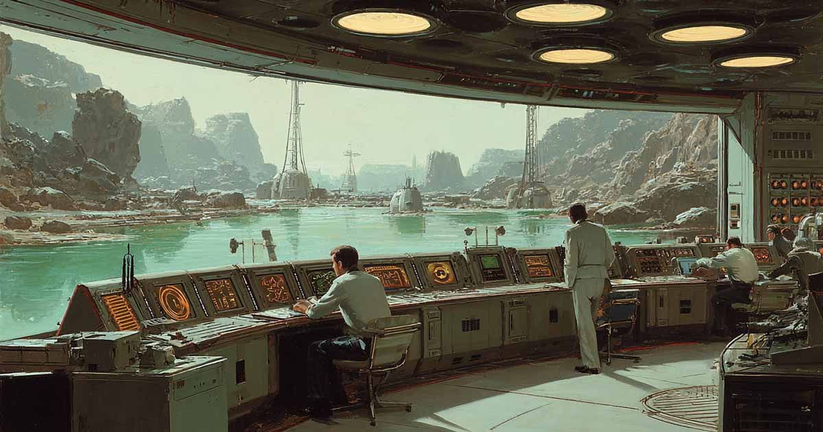 An image of a terraform control room.