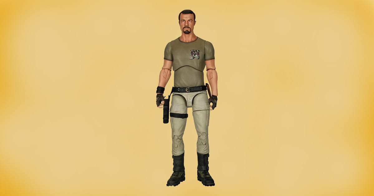 Firefly Jayne Cobb Funko Legacy action figure with pistol accessory in tactical outfit.
