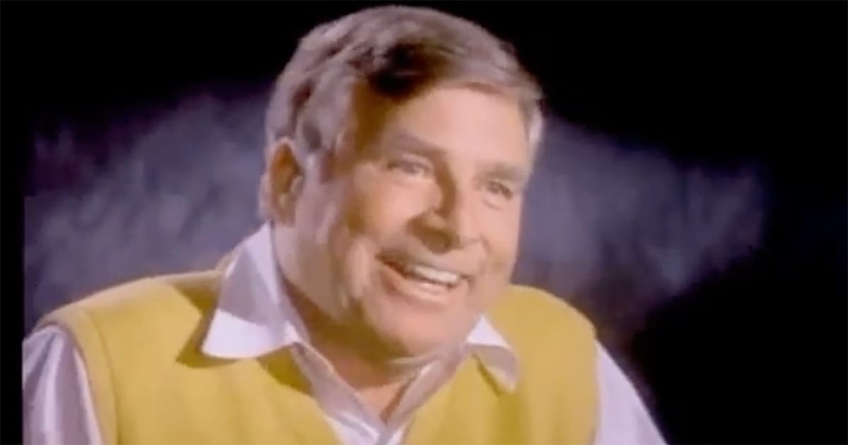 Gene Roddenberry smiling during an interview